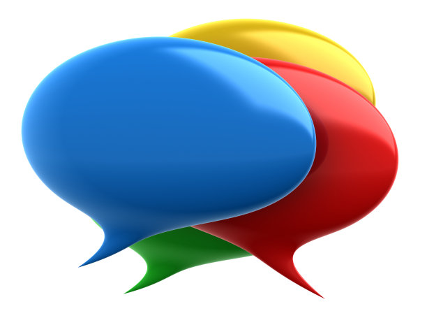 丰富多彩的演讲泡沫图片下载