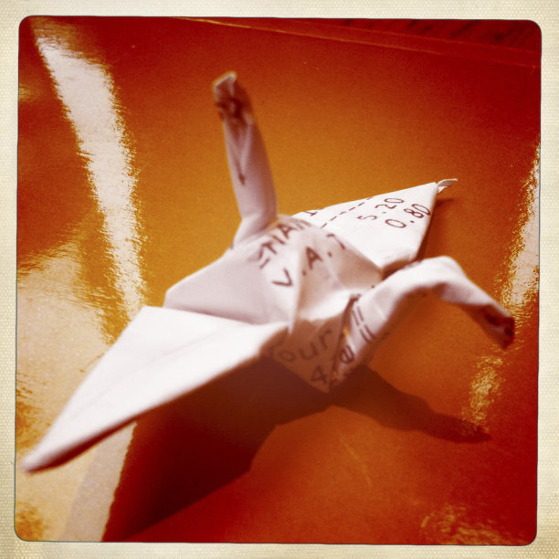 折纸直到收据图片下载