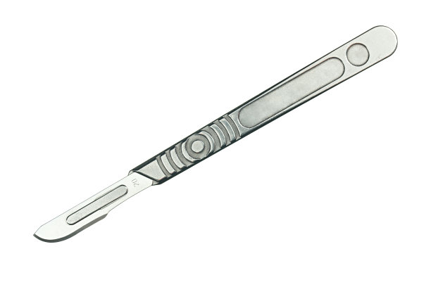 手术刀剪切路径图片下载