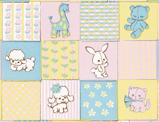 婴儿动物模式图片下载