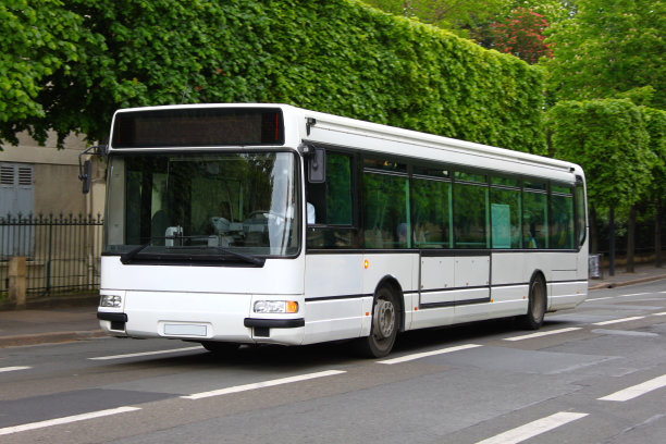 城市公共汽车素材图片