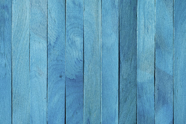 旧的蓝色和绿色木板背景。图片下载