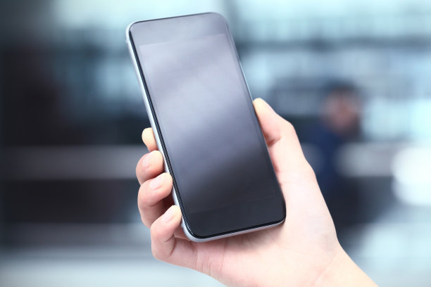 触摸手机素材图片