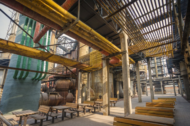 废弃的工厂图片下载