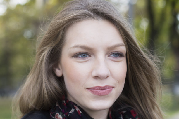 少女的肖像图片下载