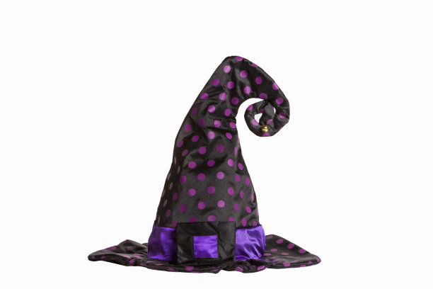 迷幻的女巫帽子图片下载