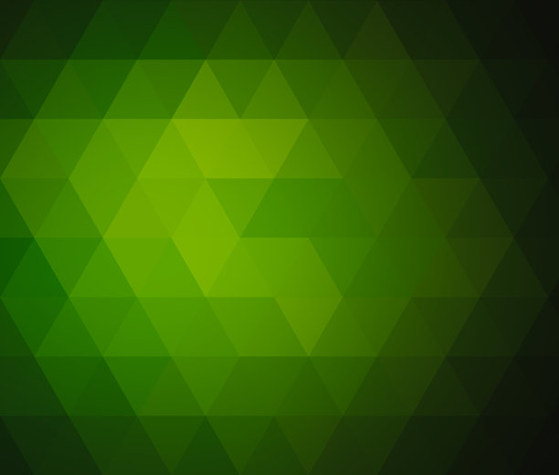 抽象绿色三角形背景图片下载