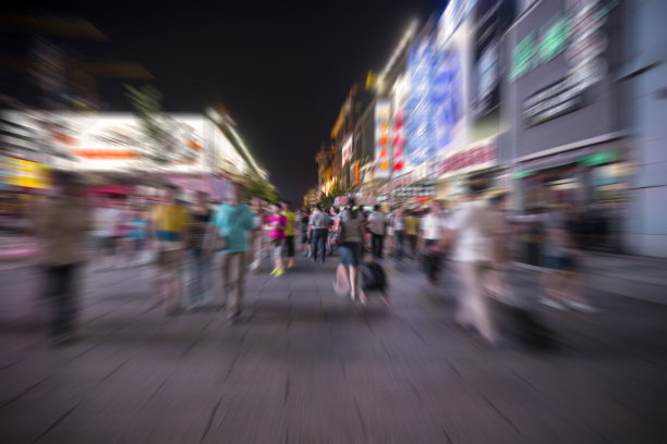 移动的人群图片下载