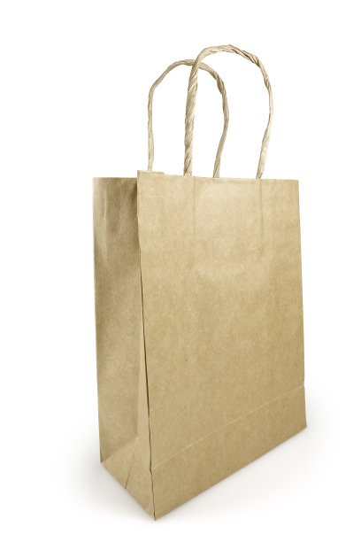 纸袋(裁剪路径)图片下载