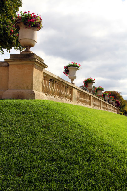 绿色的斜坡图片下载