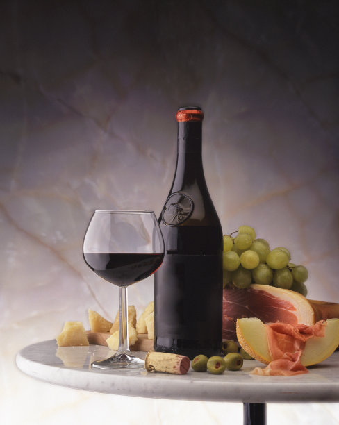 意大利美食和葡萄酒图片下载