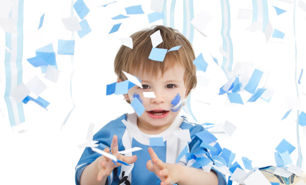 可爱的阿根廷足球乐趣图片下载