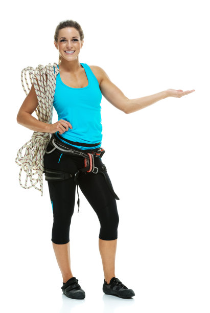 开朗的女运动员出场图片下载