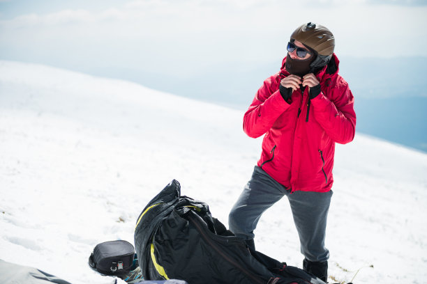 准备跳伞图片下载
