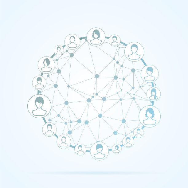 社交网络的概念图片下载