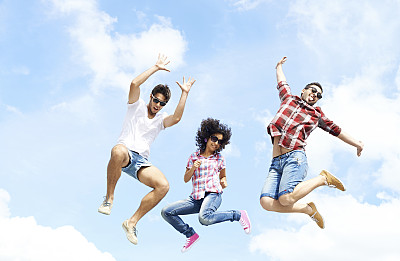 年轻人朝气蓬勃,图片下载