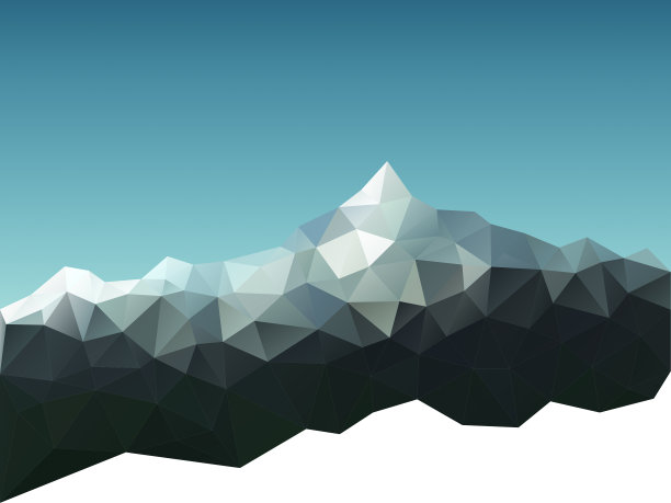 抽象山地几何背景图片下载