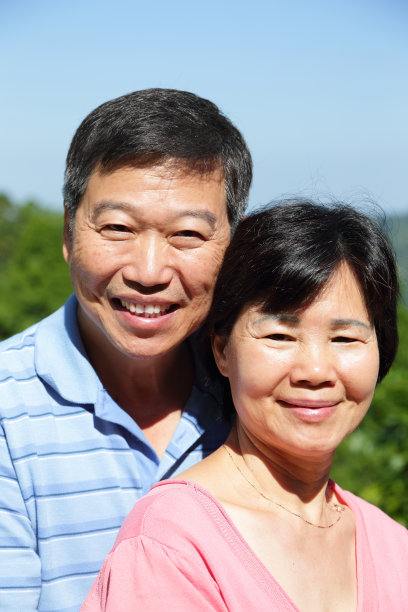 幸福的老夫妇图片下载