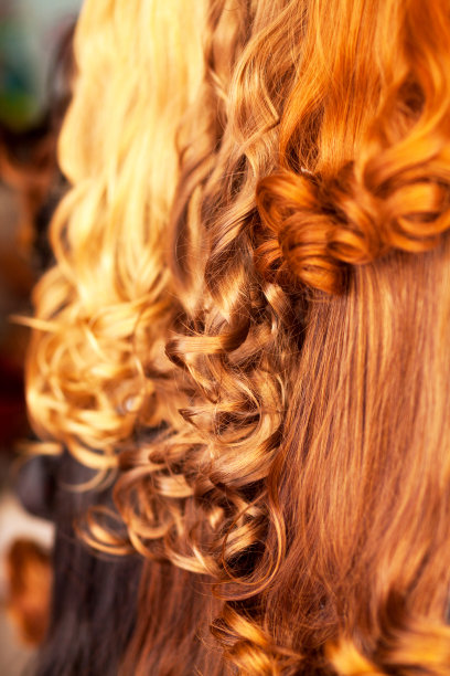 卷发接发图片下载