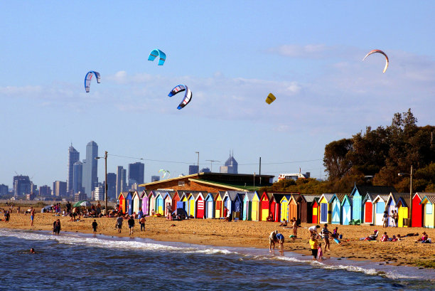 维多利亚布莱顿海滩包厢图片下载