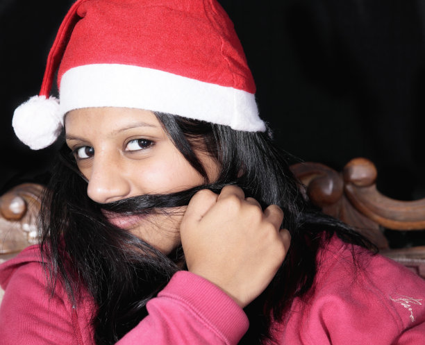 圣诞女孩图片下载