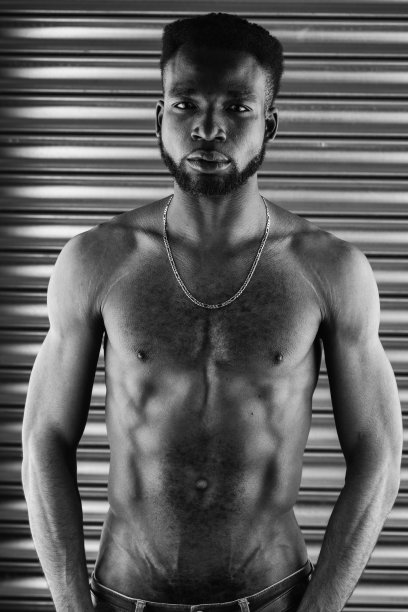 《一个非洲人的肖像》图片下载