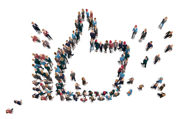 白色背景上的人们图片下载