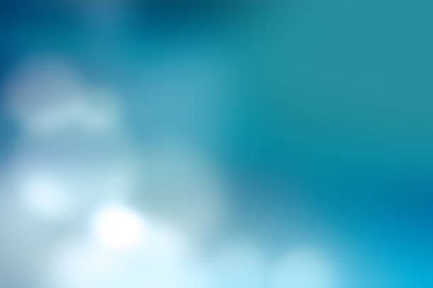 散焦光抽象背景蓝色图片下载