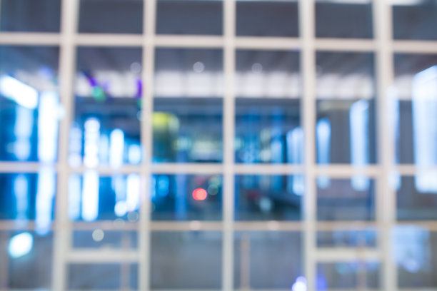 模糊抽象背景空办公室窗口图片下载