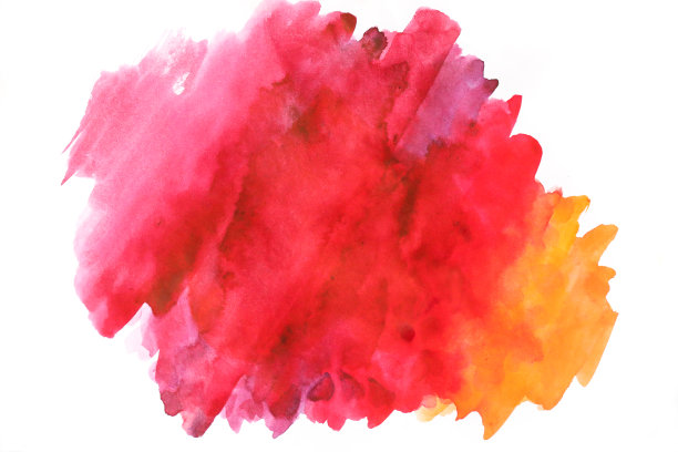 空白抽象的光水彩背景孤立在白色素材图片