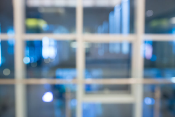 模糊抽象背景空办公室大堂图片下载