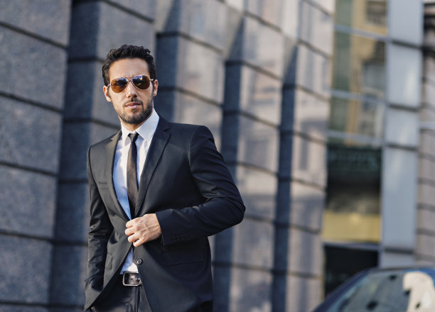 年轻有为的商人素材图片