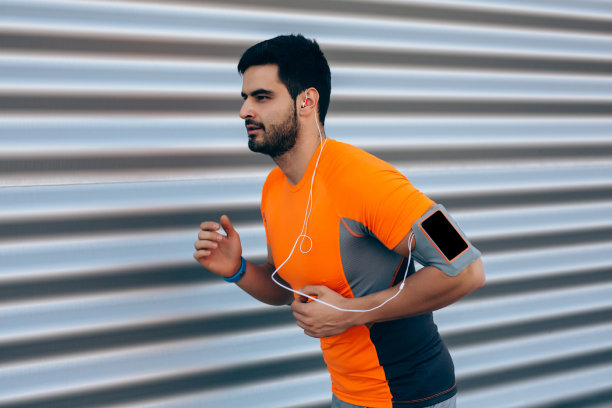 在市内慢跑图片下载