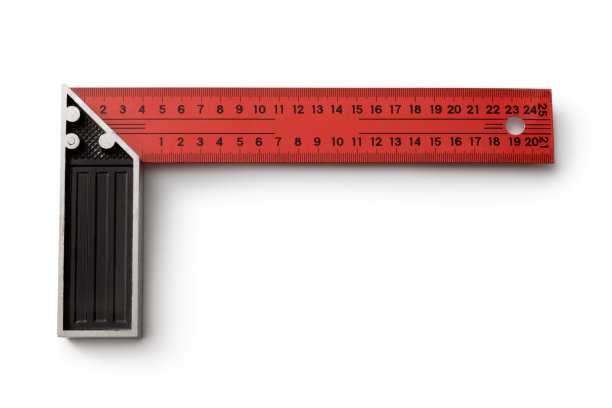 工作工具:白色背景上的方形隔离图片下载