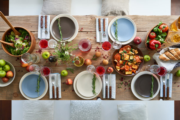 健康的晚餐图片下载