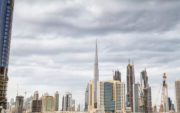 迪拜天际线变化图片下载