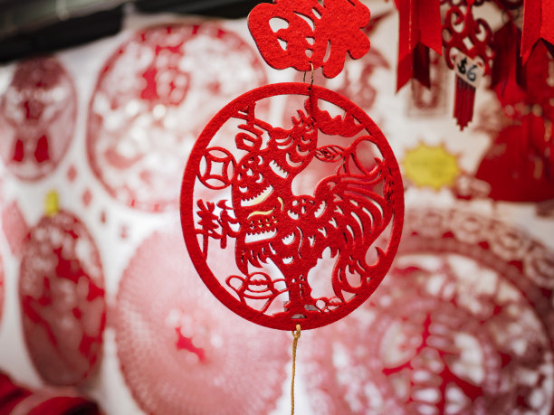 中国新年装饰新加坡图片下载