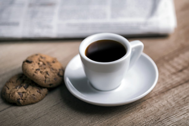 饼干和咖啡图片下载