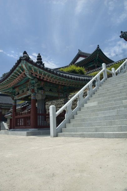 韩国的寺庙图片下载