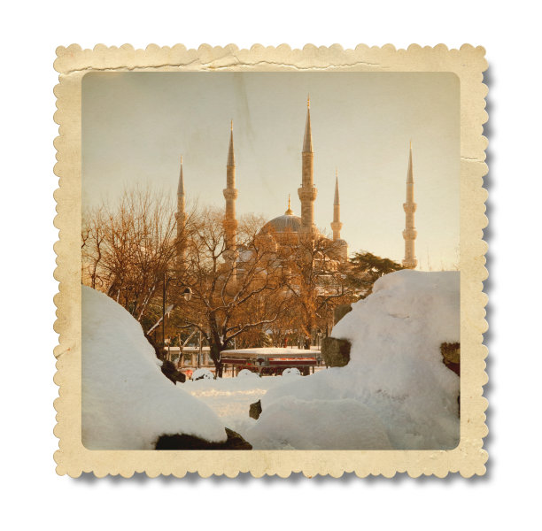 经典圣索菲亚大教堂(剪裁路径)图片下载