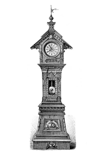 落地式大摆钟图片下载