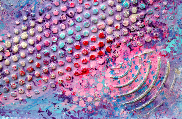 混合媒体艺术与纹理图片下载