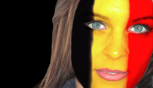 比利时女人肖像图片下载