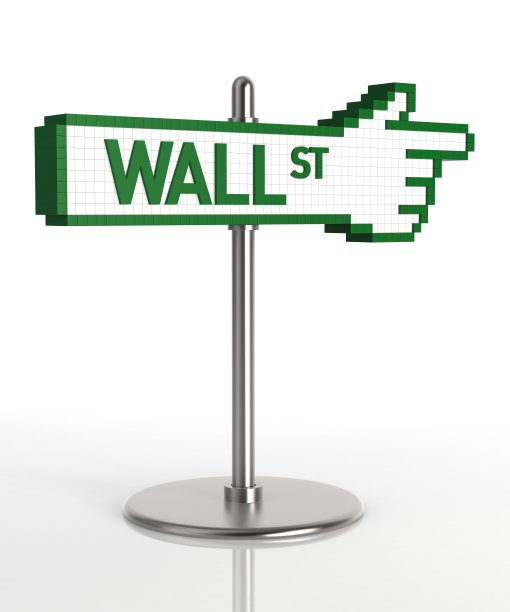 华尔街的标志图片下载