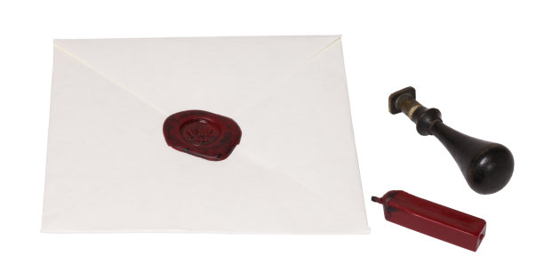 蜡封信封隔离图片下载