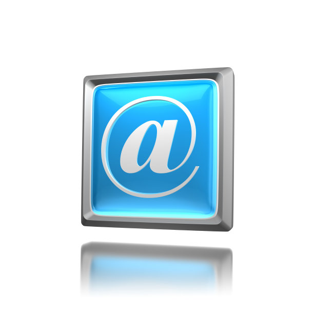 电子邮件图标-正方形图片下载