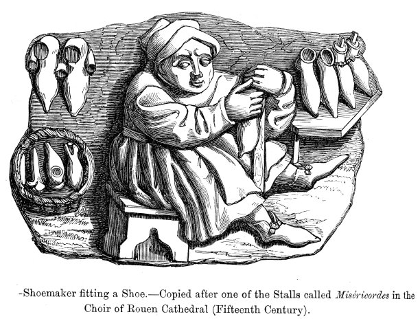 中世纪的鞋匠图片下载