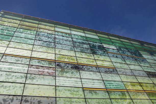 彩色玻璃立面02图片下载