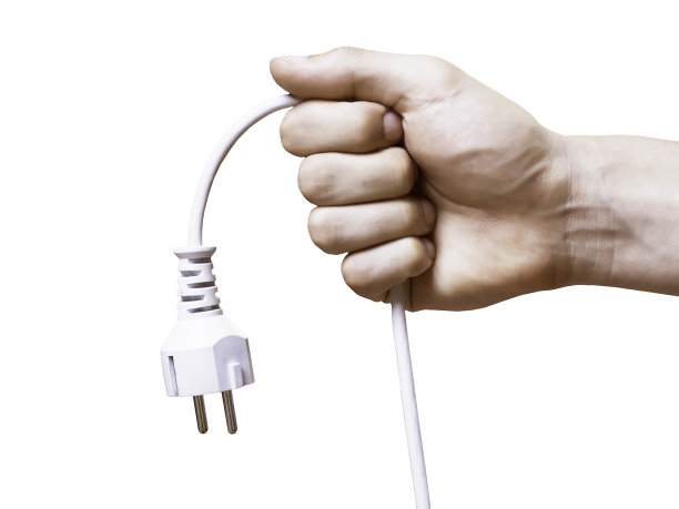 拔掉插头图片下载