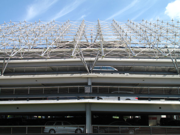 斯图加特机场的停车场图片下载